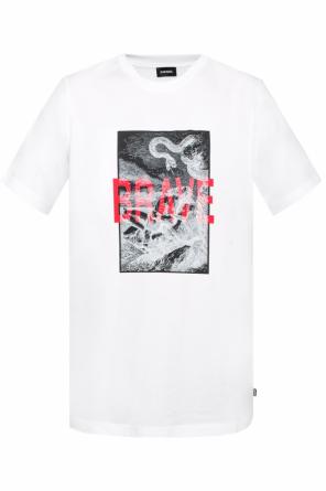 T-shirt with a print, zdjęcie 1 T-shirt with a print od Diesel